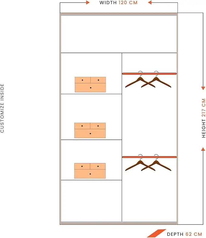 Nicole Sliding Wardrobe