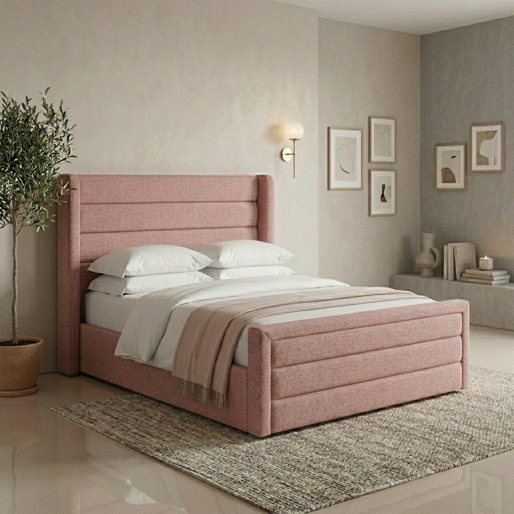 Blush Wing Bed