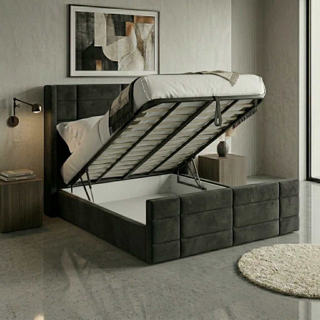 Hudson Grand Wing Bed