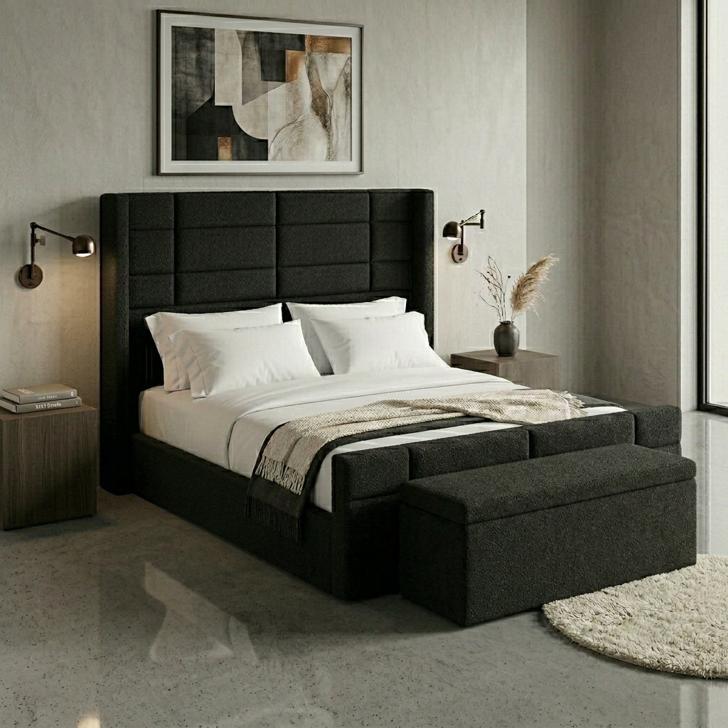 Hudson Grand Wing Bed