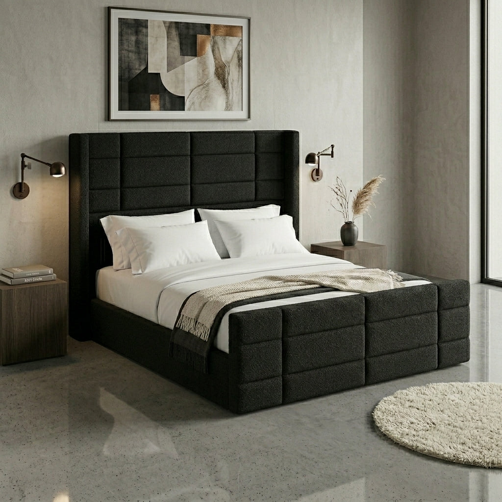 Hudson Grand Wing Bed