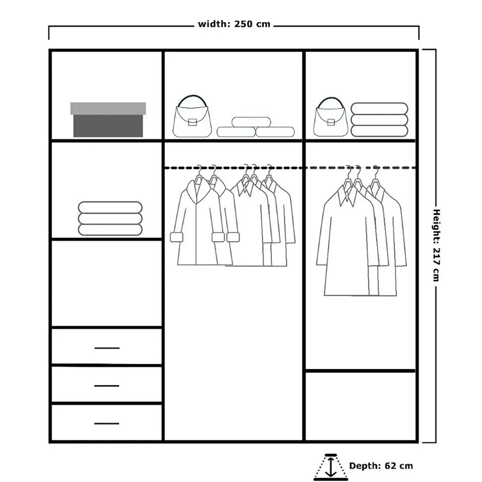 Chicago Sliding Wardrobe