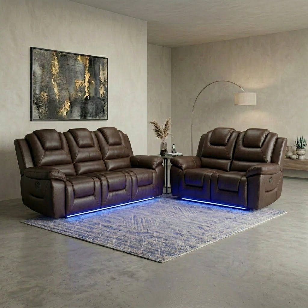 Oxford Leather Suite