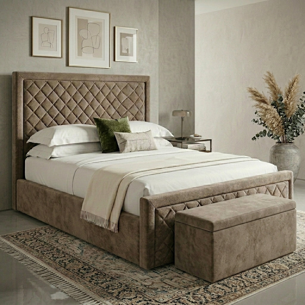 Luxe Quilted Haven Bed