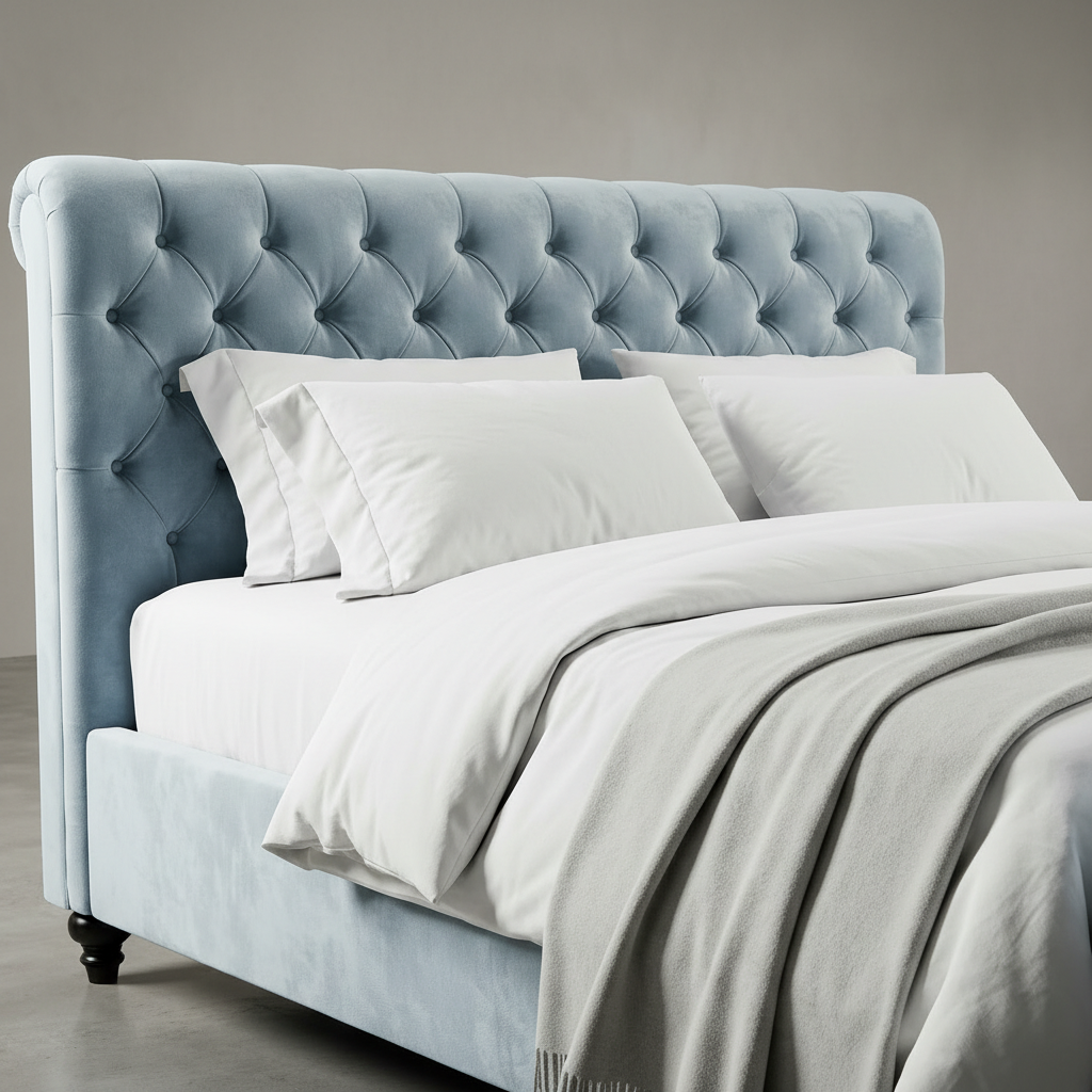 The Ascot Sleigh Bed