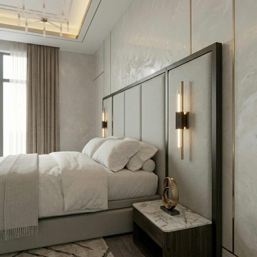 Luxe Panel Bed