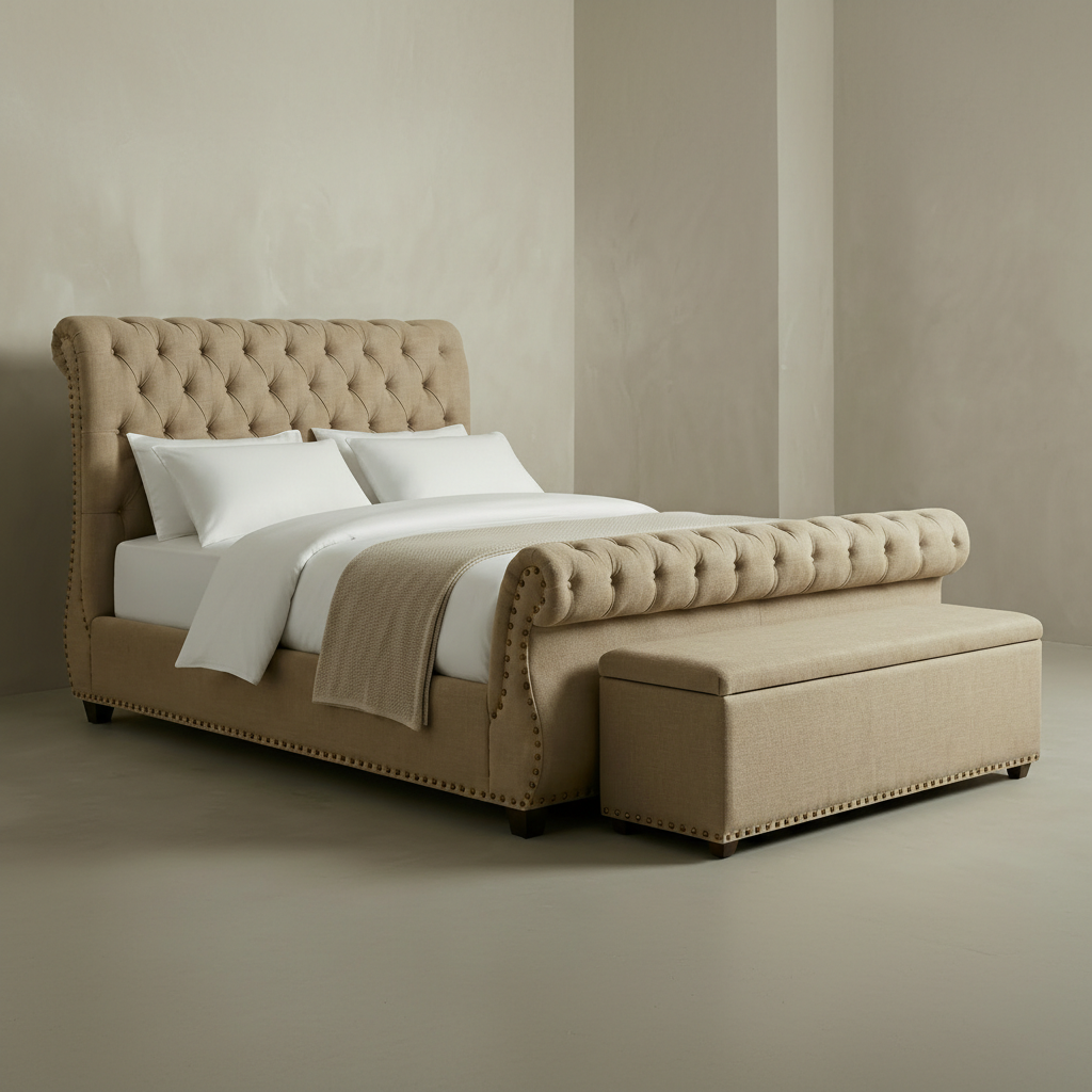 Cavendish Curve Bed