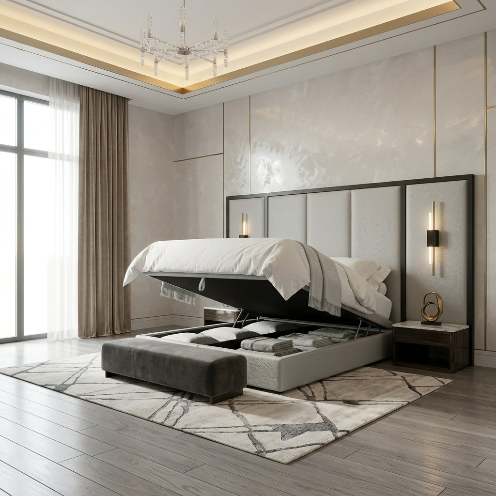 Luxe Panel Bed