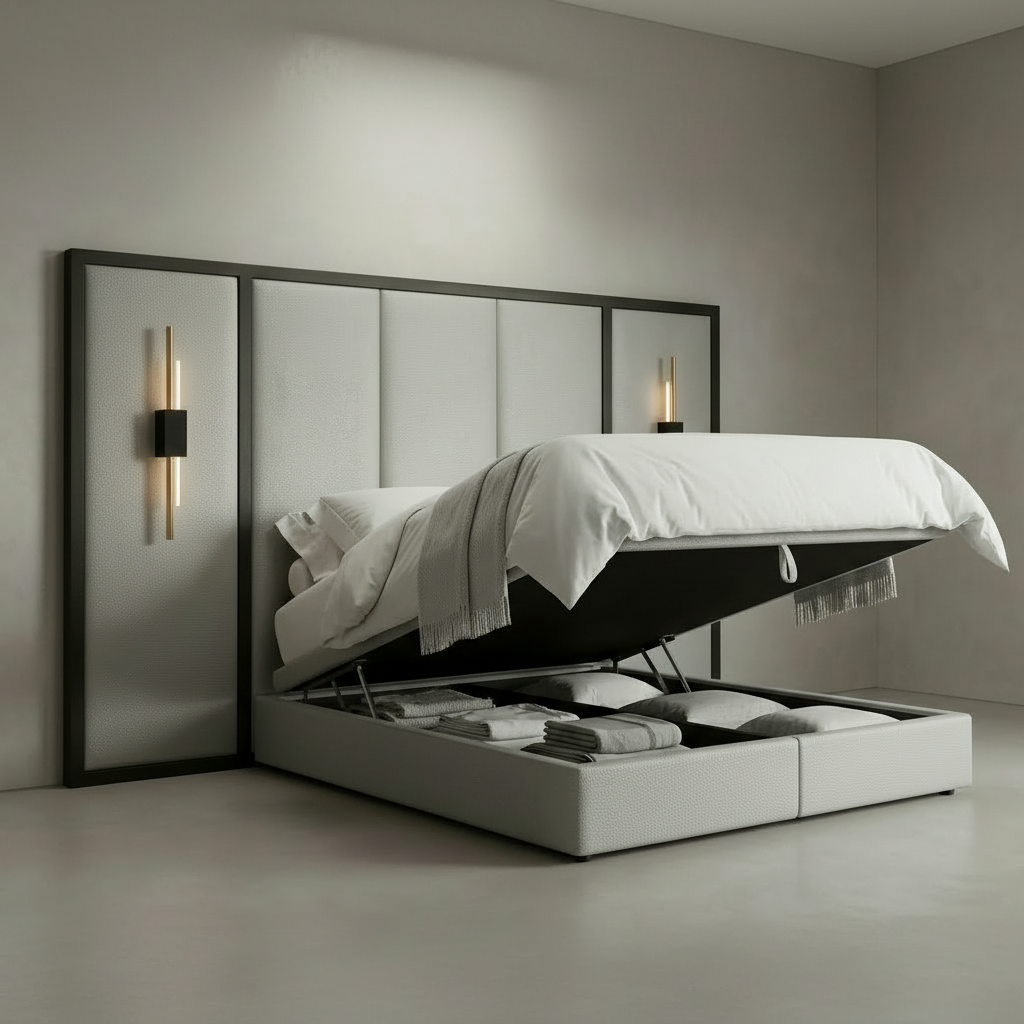 Luxe Panel Bed