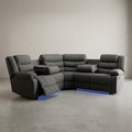 Sorrento Fabric Corner Electric Sofa