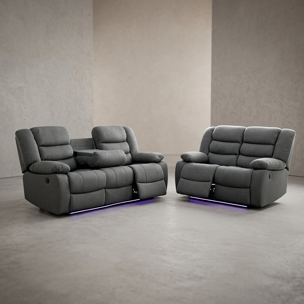 Sorrento Fabric Electric Sofa