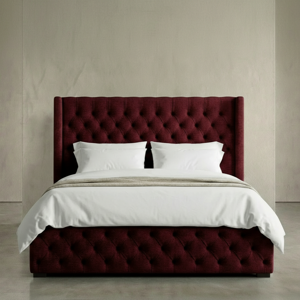 Marlborough Deep Button Bed