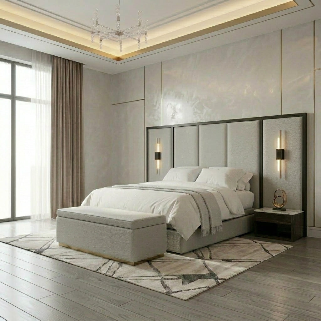 Luxe Panel Bed