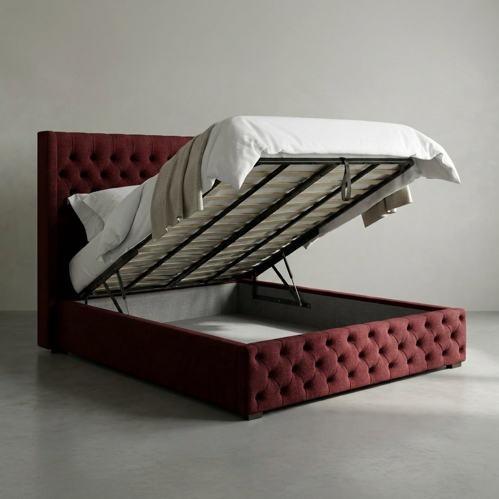 Marlborough Deep Button Bed